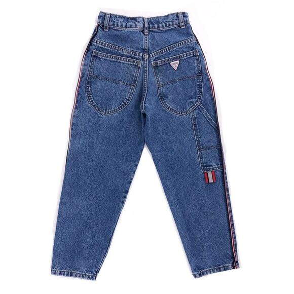 Guess side stripe jeans 90s 1990s vintage - Picture 1 of 4